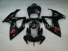 Laden Sie das Bild in den Galerie-Viewer, Gloss Black Factory Style - GSX-R600 06-07 Fairing Kit