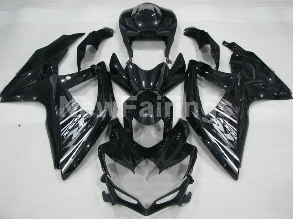 Gloss Black Factory Style - GSX-R600 08-10 Fairing Kit