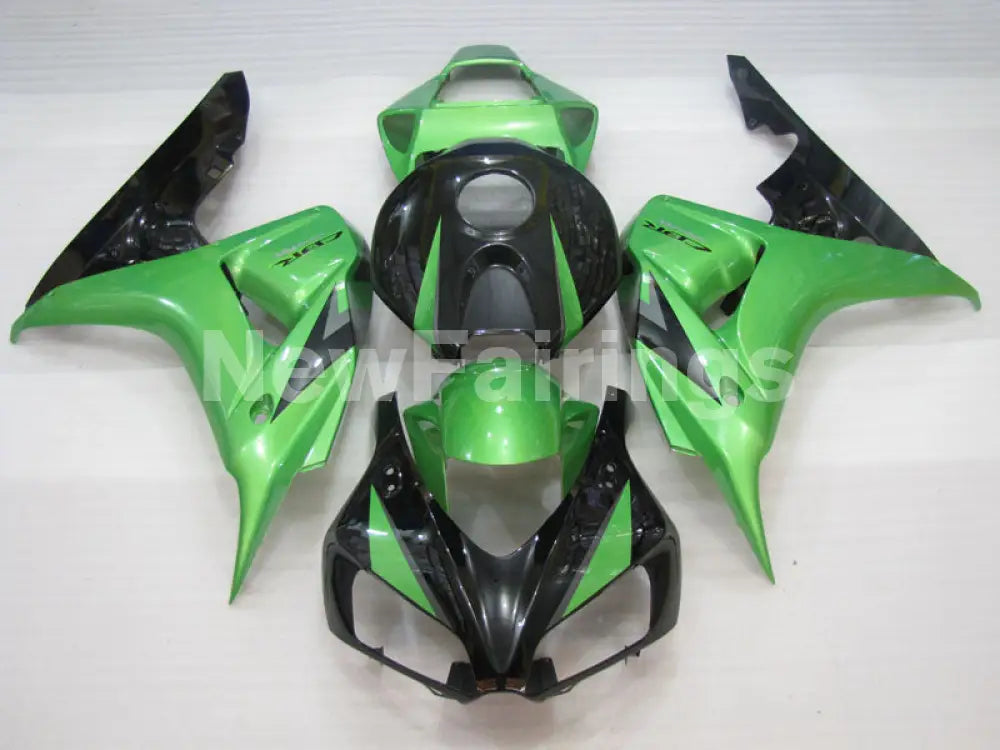 Green and Black Factory Style - CBR1000RR 06-07 Fairing Kit