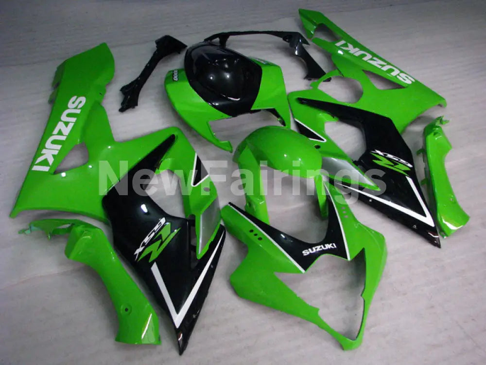 Green Black Factory Style - GSX - R1000 05 - 06 Fairing Kit