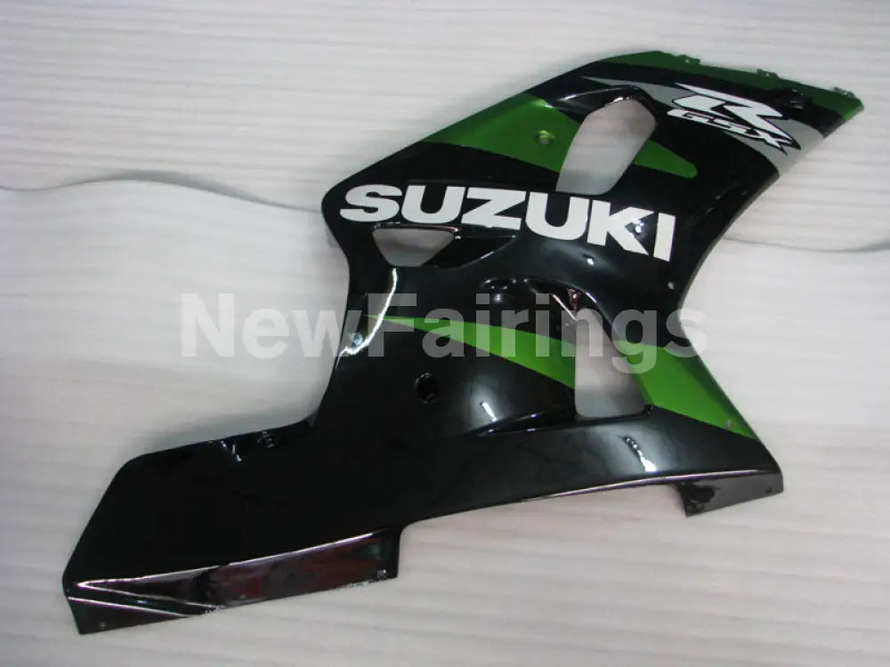 Green and Black Factory Style - GSX-R600 01-03 Fairing Kit -