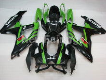 Laden Sie das Bild in den Galerie-Viewer, Green and Black Factory Style - GSX-R750 08-10 Fairing Kit