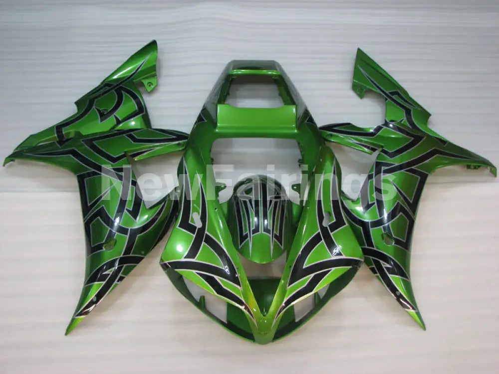 Green Factory Style - YZF-R1 02-03 Fairing Kit - Vehicles &