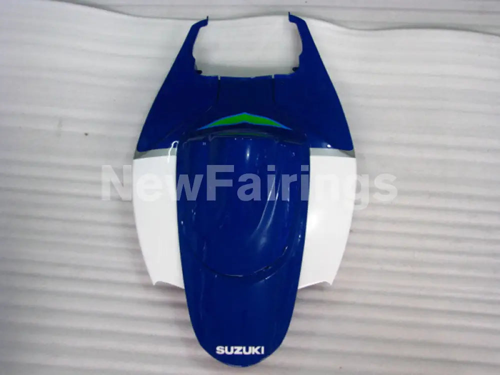 Green and White Blue Corona - GSX-R750 06-07 Fairing Kit