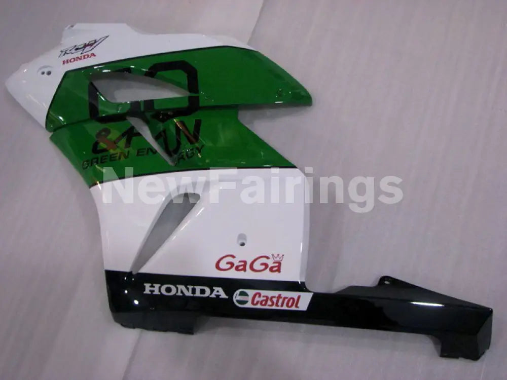 Green and White Castrol - CBR1000RR 04-05 Fairing Kit -