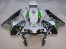 Laden Sie das Bild in den Galerie-Viewer, Green and White HANN Spree - CBR600RR 03-04 Fairing Kit -