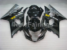 Laden Sie das Bild in den Galerie-Viewer, Grey and Silver Black Factory Style - GSX-R600 04-05 Fairing