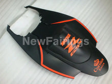 Laden Sie das Bild in den Galerie-Viewer, Matte Black and Orange Corona - GSX-R750 06-07 Fairing Kit