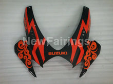 Laden Sie das Bild in den Galerie-Viewer, Matte Black and Orange Corona - GSX-R750 06-07 Fairing Kit