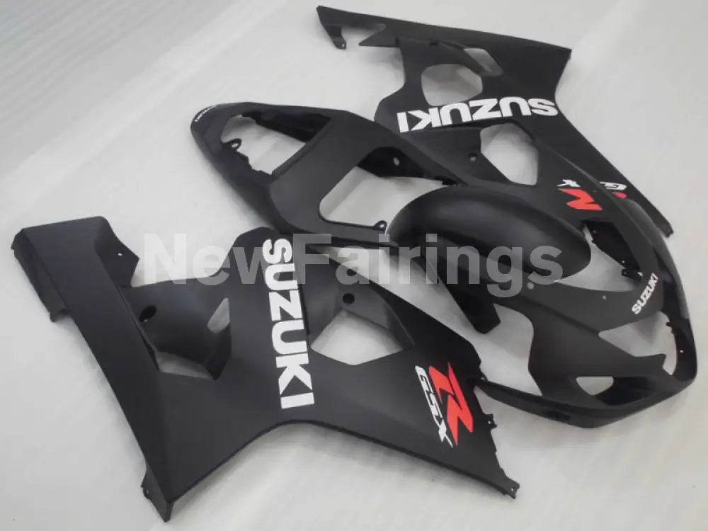 Matte Black Factory Style - GSX-R600 04-05 Fairing Kit -