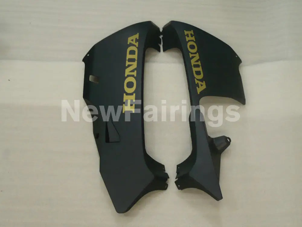 Matte Black with gold decals Factory Style - CBR600RR 03-04