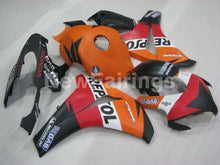 Laden Sie das Bild in den Galerie-Viewer, Matte Black and Orange Red Repsol - CBR1000RR 08-11 Fairing