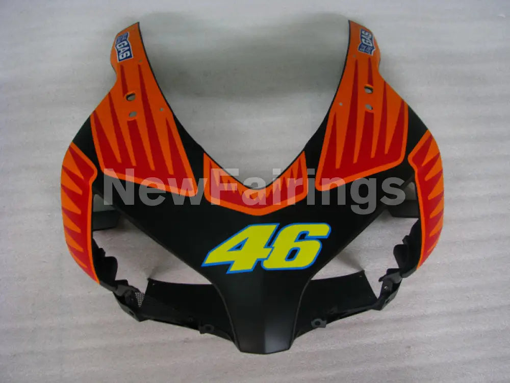 Matte Black and Orange Rossi- CBR1000RR 04-05 Fairing Kit -