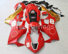 Laden Sie das Bild in den Galerie-Viewer, Matte Red and Golden Factory Style - CBR1000RR 17-23 Fairing