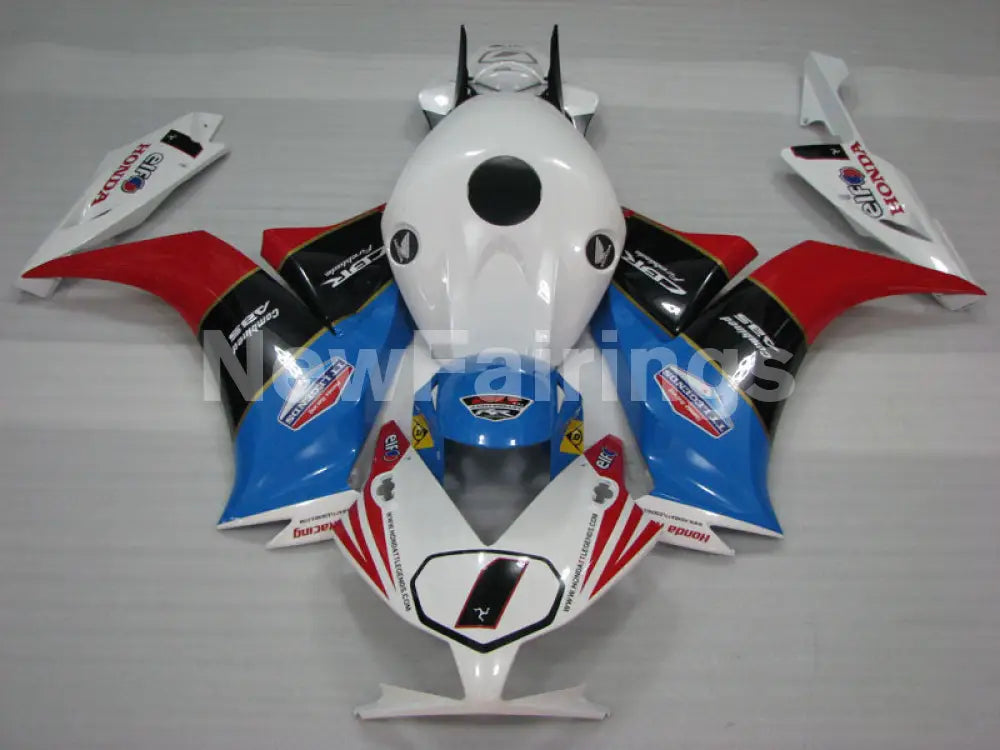 Number 1 White and Blue Red MOTUL - CBR1000RR 12-16 Fairing