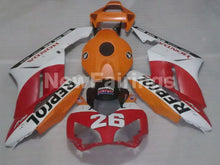 Laden Sie das Bild in den Galerie-Viewer, Number 26 Orange Red and White Repsol - CBR1000RR 04-05