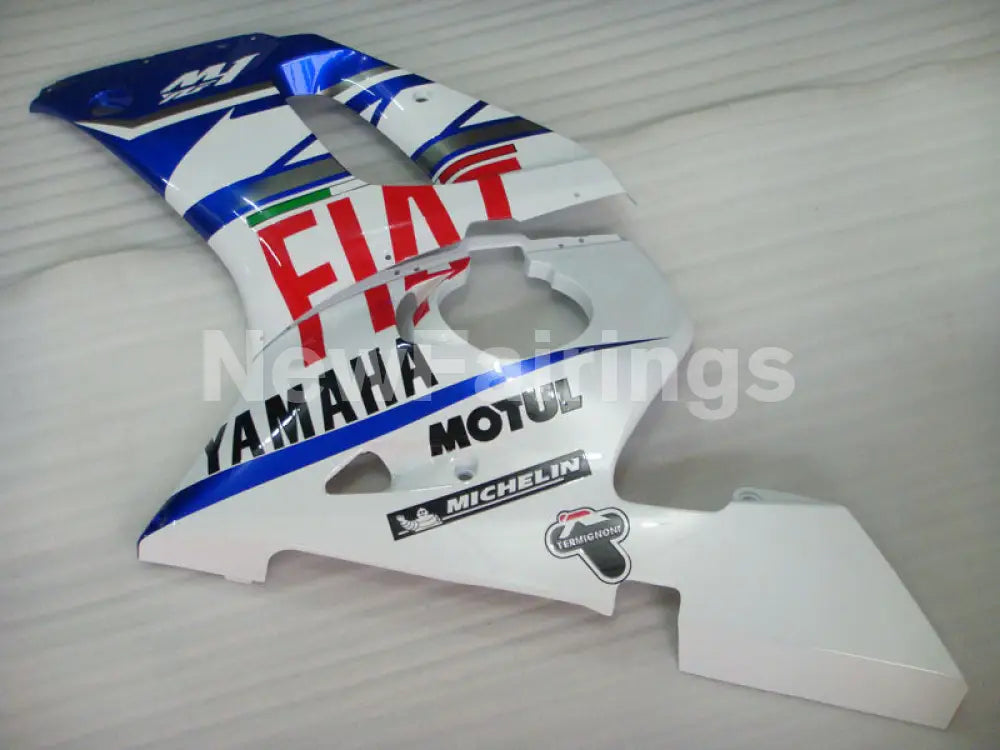 Number 46 Blue and White FIAT - YZF-R6 98-02 Fairing Kit Vehicles & Parts > Vehicle Parts & Accessories > Motor Vehicle