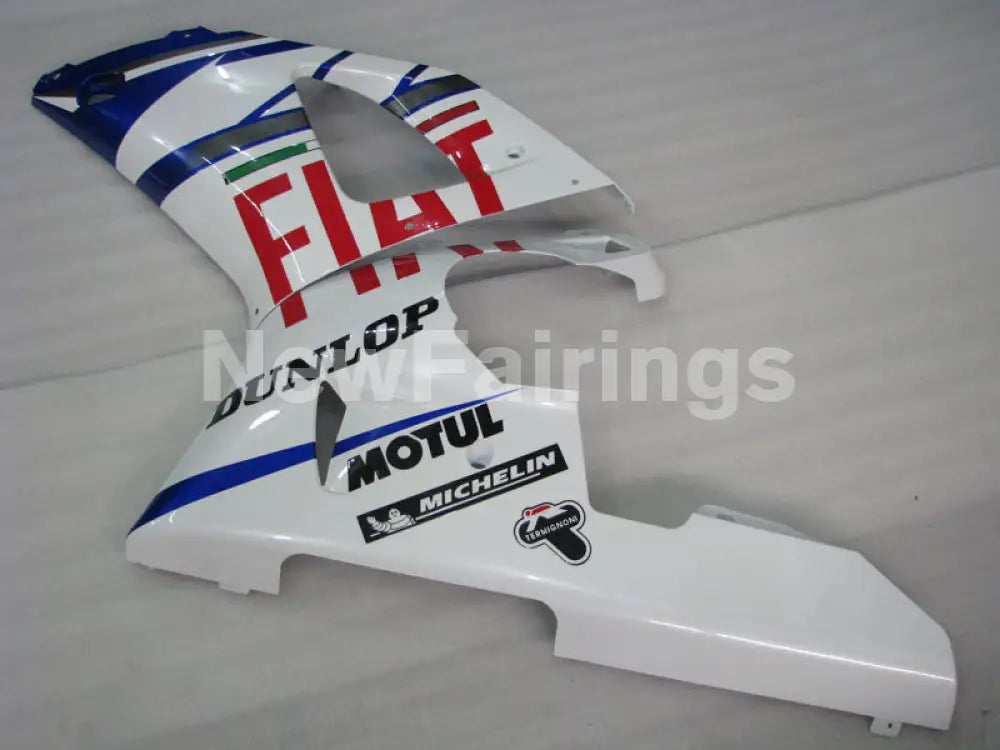 Number 46 White and Blue FIAT - YZF-R1 98-99 Fairing Kit