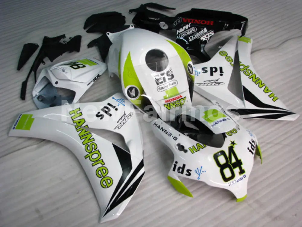 Number 84 White and Green HANN Spree - CBR1000RR 08-11