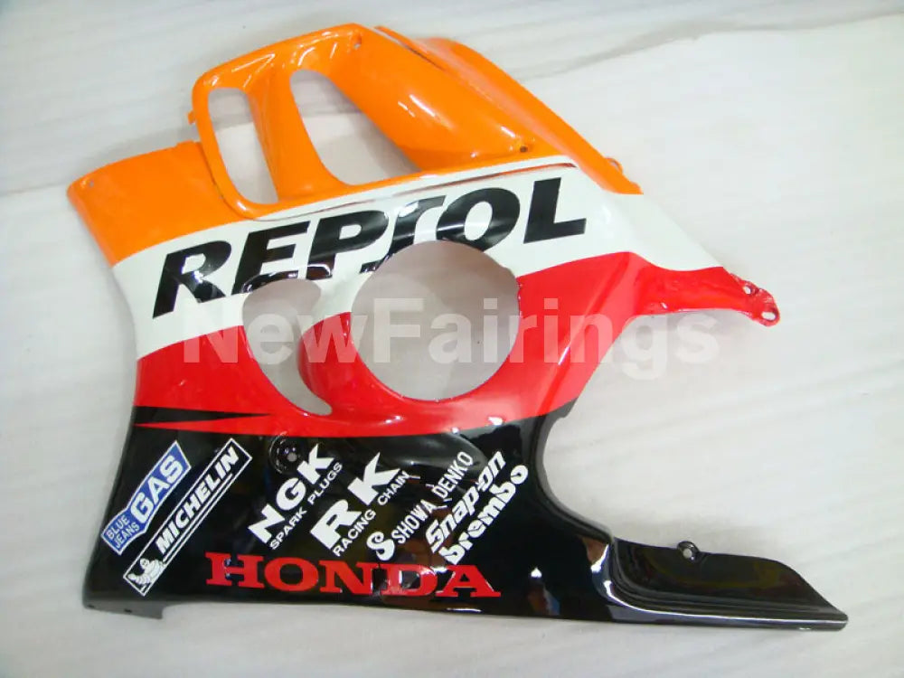 Orange and Red Black Repsol - CBR600 F3 97-98 Fairing Kit -