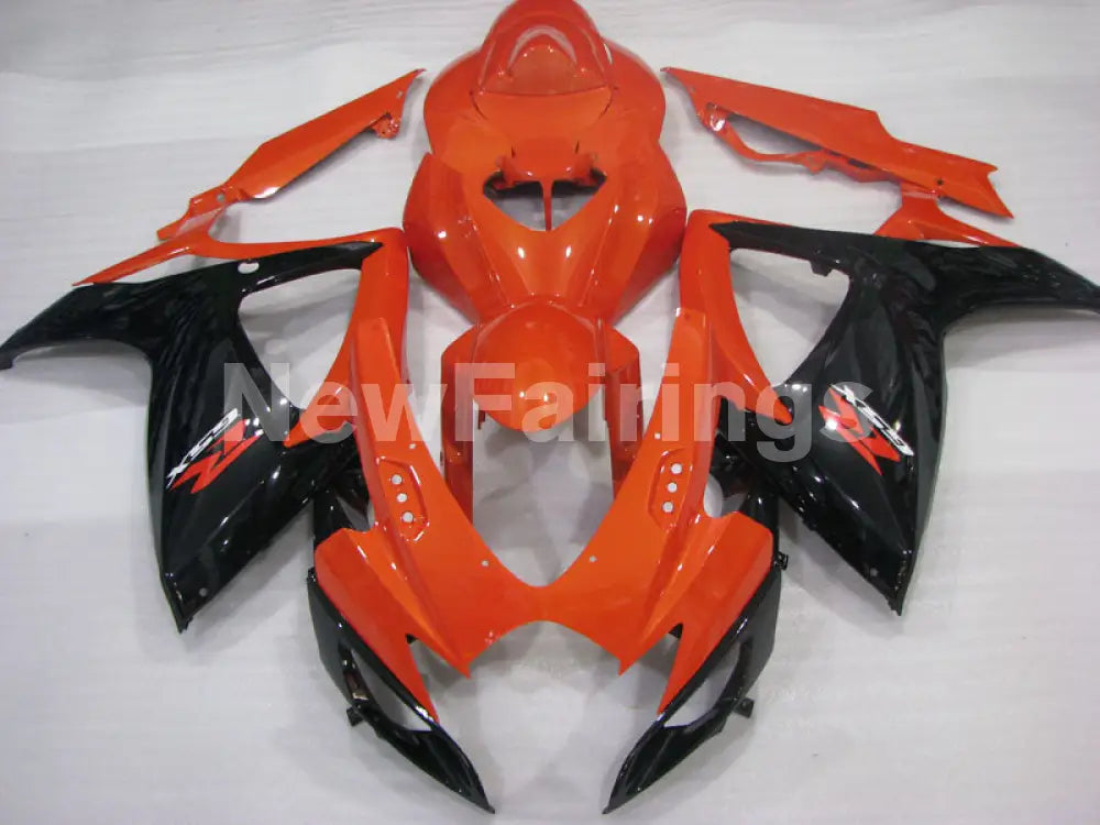 Orange Black Factory Style - GSX-R750 06-07 Fairing Kit