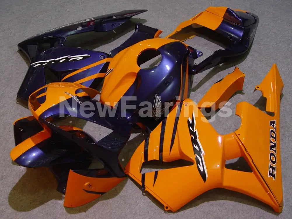 Orange and Purple Factory Style - CBR600RR 03-04 Fairing Kit