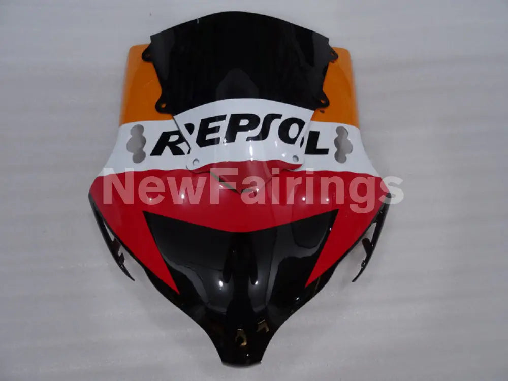 Orange Red and Black Repsol - CBR1000RR 08-11 Fairing Kit -