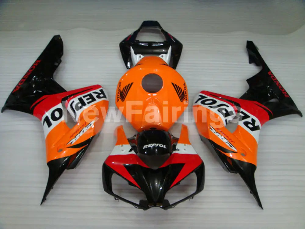 Orange and Red Black Repsol - CBR1000RR 06-07 Fairing Kit -