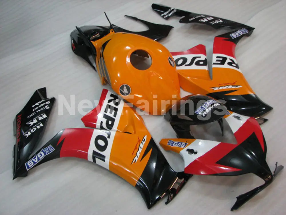 Orange and Red Black Repsol - CBR1000RR 12-16 Fairing Kit -