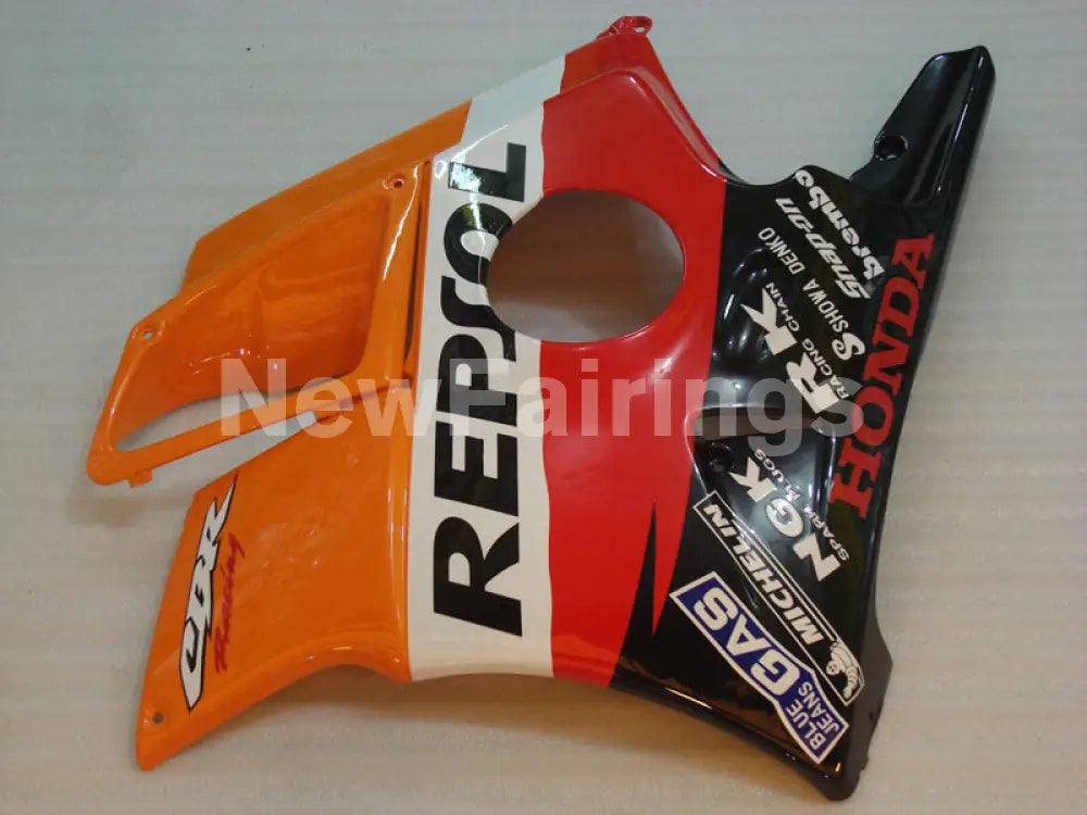 Orange Red Black Repsol - CBR600 F2 91-94 Fairing Kit -