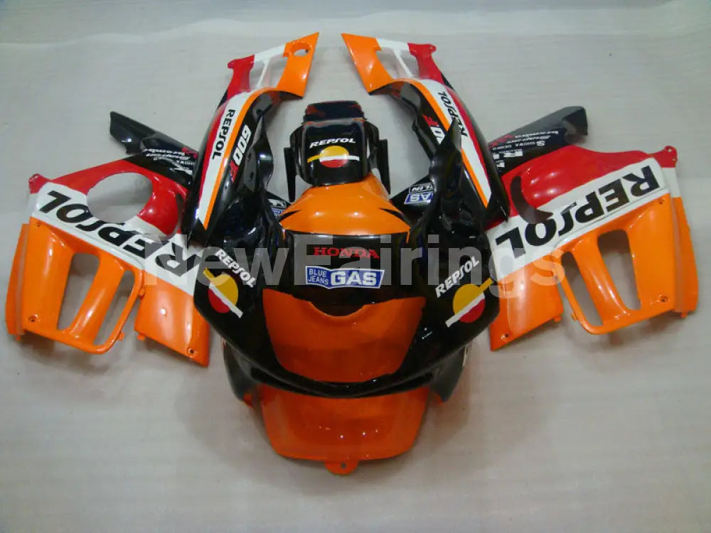 Orange Red Black Repsol - CBR600 F3 97-98 Fairing Kit -