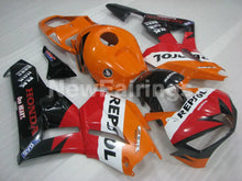 Laden Sie das Bild in den Galerie-Viewer, Orange Red and Black Repsol - CBR600RR 13-23 Fairing Kit -