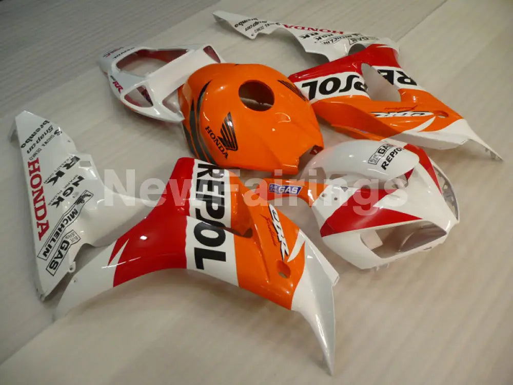 Orange and White Red Repsol - CBR1000RR 06-07 Fairing Kit -