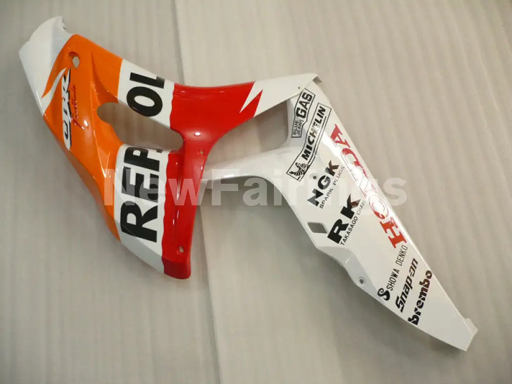 Orange and White Red Repsol - CBR1000RR 06-07 Fairing Kit -