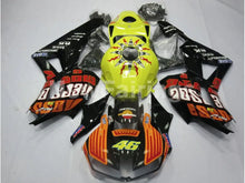 Laden Sie das Bild in den Galerie-Viewer, Orange and Yellow Black Rossi - CBR600RR 13-23 Fairing Kit -