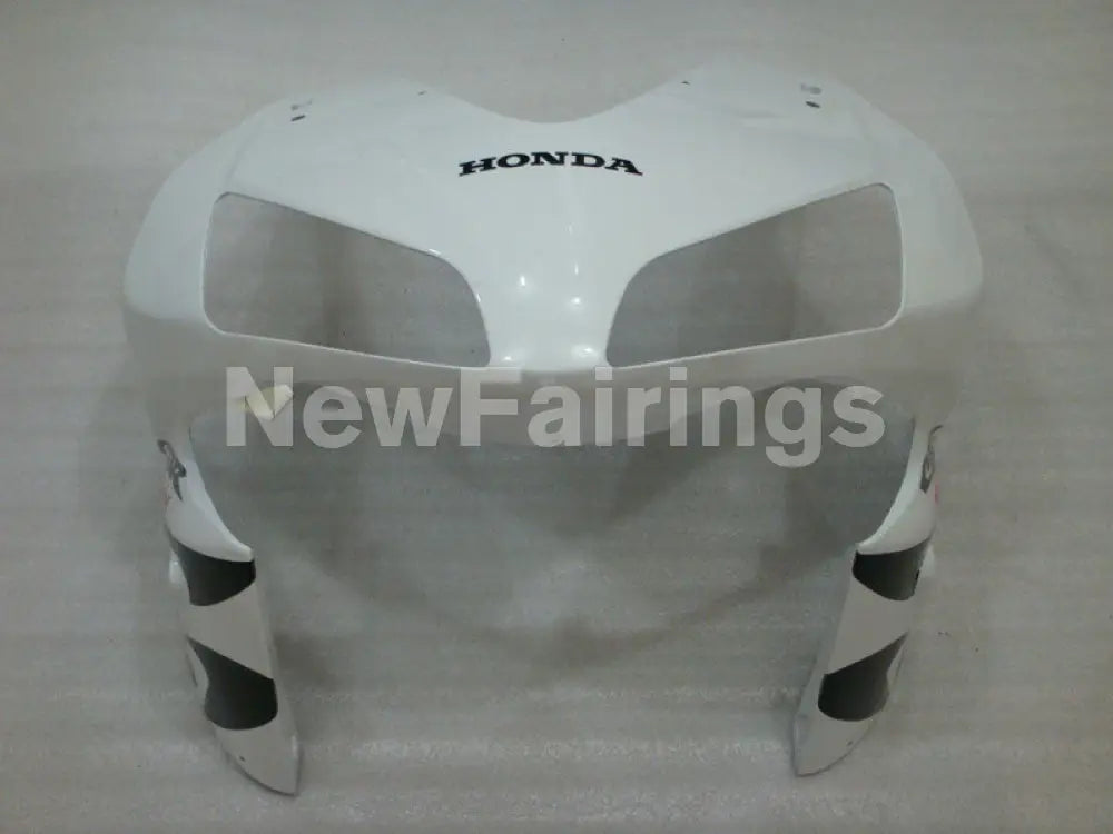 Pearl White and Black Fire - CBR600RR 03-04 Fairing Kit -