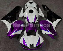 Laden Sie das Bild in den Galerie-Viewer, Purple and White Factory Style - CBR600RR 13-23 Fairing Kit