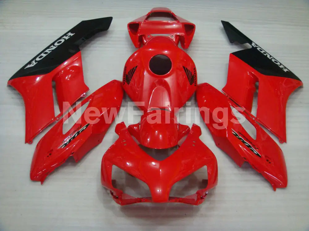 Red and Black Factory Style - CBR1000RR 04-05 Fairing Kit -