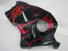 Laden Sie das Bild in den Galerie-Viewer, Red and Black Flame - GSX1300R Hayabusa 99-07 Fairing Kit