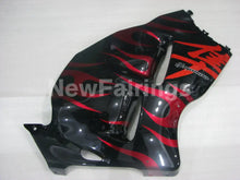 Laden Sie das Bild in den Galerie-Viewer, Red and Black Flame - GSX1300R Hayabusa 99-07 Fairing Kit