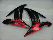 Laden Sie das Bild in den Galerie-Viewer, Red and Black Flame - YZF-R1 02-03 Fairing Kit - Vehicles &amp;