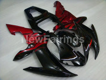 Laden Sie das Bild in den Galerie-Viewer, Red and Black Flame - YZF-R1 02-03 Fairing Kit - Vehicles &amp;