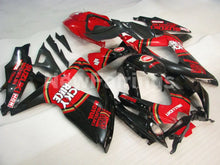 Laden Sie das Bild in den Galerie-Viewer, Red and Black Lucky Strike - GSX-R600 08-10 Fairing Kit