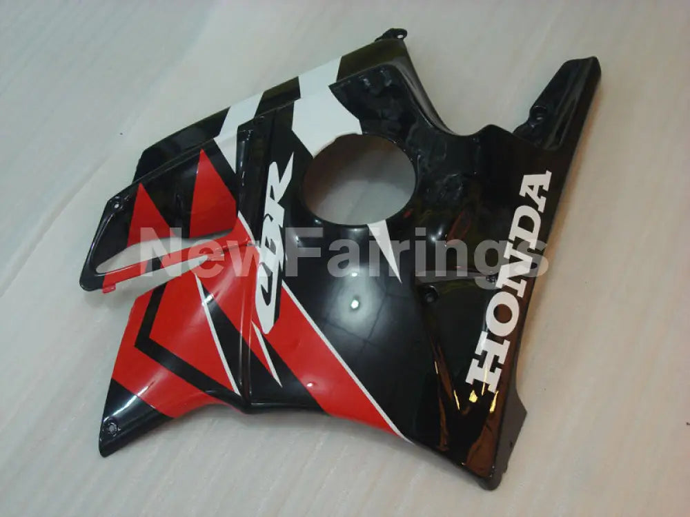 Red and Black White Factory Style - CBR600 F2 91-94 Fairing