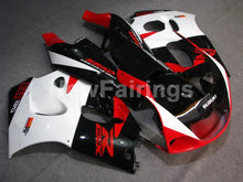 Laden Sie das Bild in den Galerie-Viewer, Red and Black White Factory Style - GSX-R600 96-00 Fairing