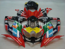 Laden Sie das Bild in den Galerie-Viewer, Red and Black Yellow Yoshimura - GSX-R600 08-10 Fairing Kit