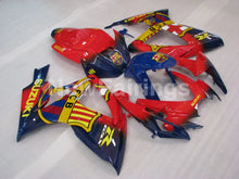 Laden Sie das Bild in den Galerie-Viewer, Red and Blue Yellow FCB - GSX-R750 06-07 Fairing Kit