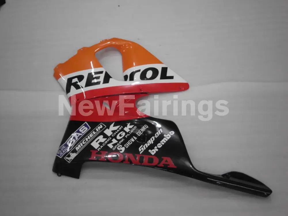 Red and Orange Black Repsol - CBR 919 RR 98-99 Fairing Kit -