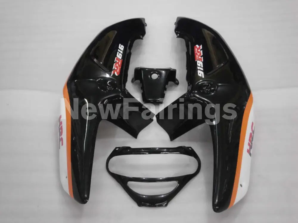 Red and Orange Black Repsol - CBR 919 RR 98-99 Fairing Kit -