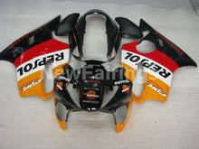 Laden Sie das Bild in den Galerie-Viewer, Red and Orange Black Repsol - CBR600 F4 99-00 Fairing Kit -